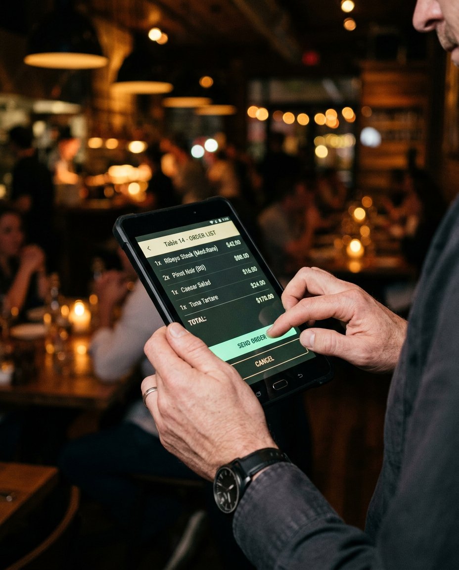 Order tablet in service